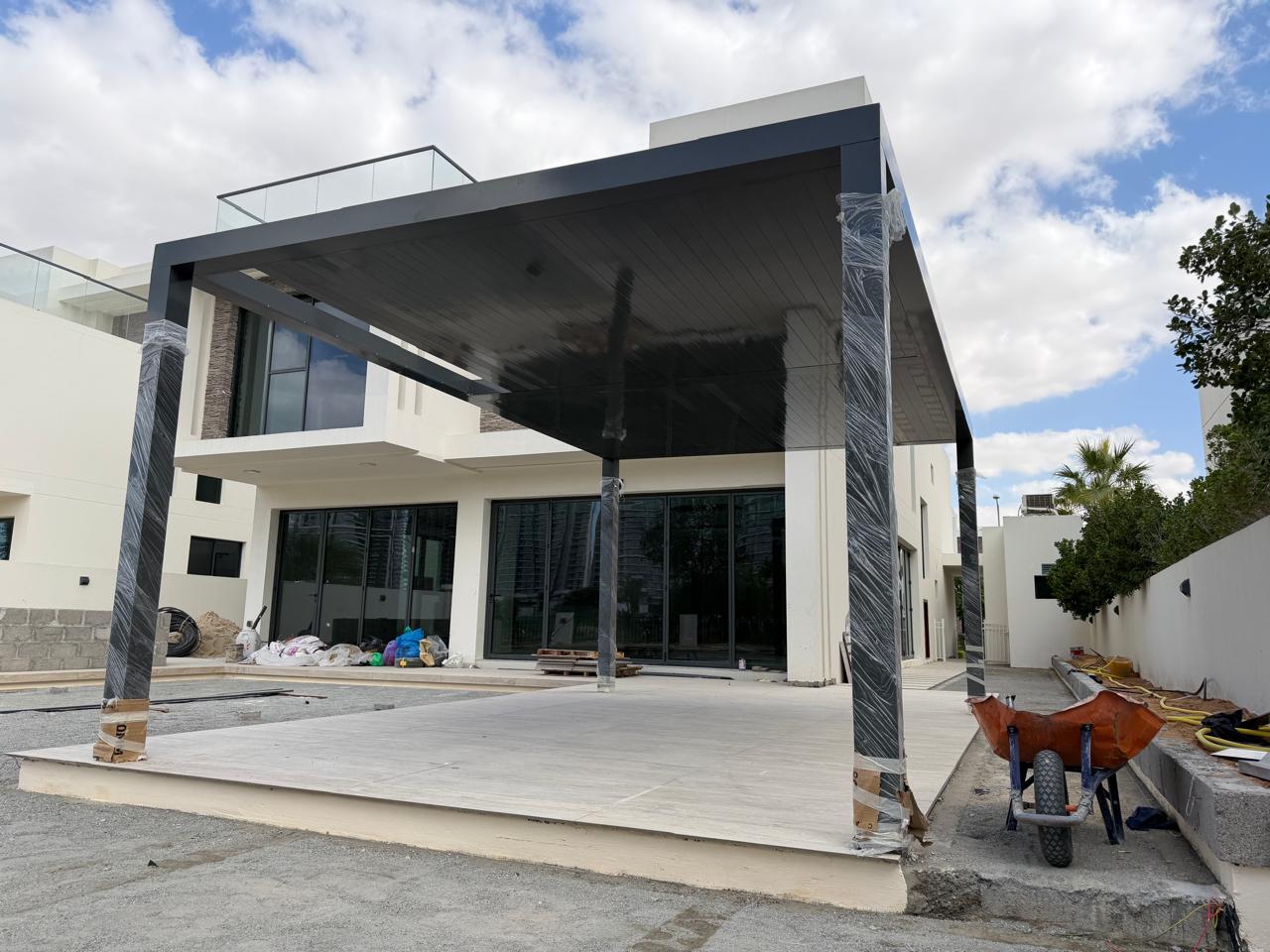 DAMAC Hills Villa Pergola - aluminium pergola in DAMAC Hills, Dubai, photo 8