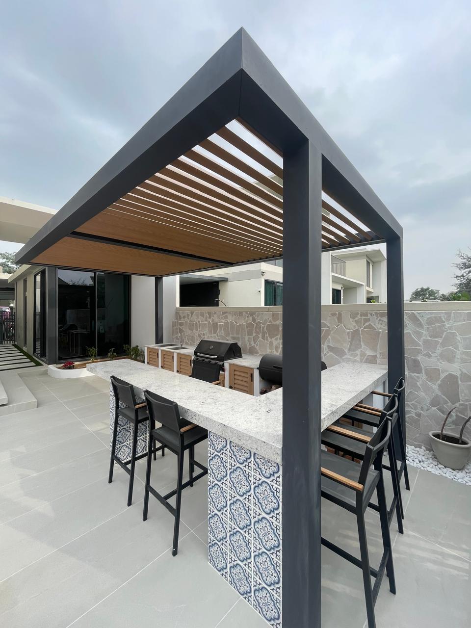 Tilal Al Ghaf Villa Pergola - aluminium pergola in Tilal Al Ghaf, Dubai, photo 8